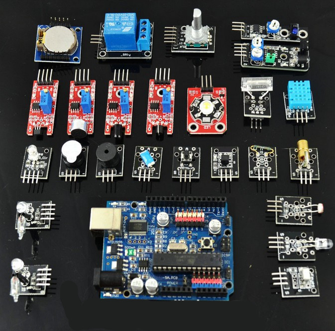 24 equipos para Arduino, 24 equipos del arrancador de los sensores del sensor DIY de los módulos