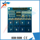 Módulo modificado para requisitos particulares para Arduino, interruptor capacitivo del botón del tacto de 8 canales