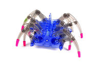 Juguetes educativos inteligentes azules del robot DIY de la araña para los niños