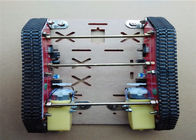 chasis elegante del robot del coche del tanque 100g + pista de acrílico de la placa para Arduino