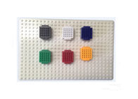 Plástico colorido del ABS de los mini de la tabla de cortar el pan 25 de Solderless puntos electrónicos estupendos del lazo