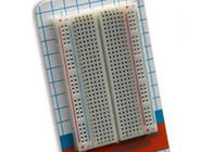 Material plástico de Solderless del PWB del ABS durable de la tabla de cortar el pan con 400 puntos del lazo