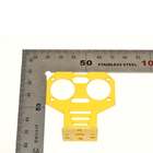 Tenedor fijo del soporte HC-SR04 para de la distancia del sensor del amarillo de grueso del color 2,8 - 3,1 el milímetro