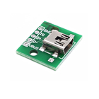 Módulo electrónico USB del sensor de Arduino PARA SUMERGIR adaptador principal micro del remiendo 5P 2.54m m del USB el mini