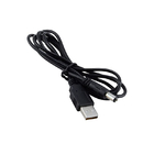 20AWG tipo del cobre USB un varón hasta el cable de la corriente continua del varón del barril de 5.5x2.1m m