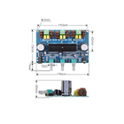 Tablero audio DC12V del amplificador de potencia del canal TPA3116 2,1 con la eficacia del 90%