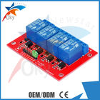 módulo de retransmisión del canal 5V/12V 4/tablero de extensión para Arduino (tablero rojo)