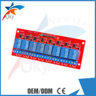 tablero de control de módulo de retransmisión de 5V/de 12V Arduino 8 con el aislamiento del acoplador óptico