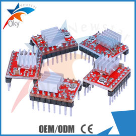 Módulo del conductor del motor de pasos de StepStick A4988 del disipador de calor para Arduino 3D Priner