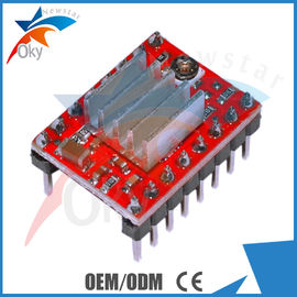 Módulo del conductor del motor de pasos de StepStick A4988 del disipador de calor para Arduino 3D Priner