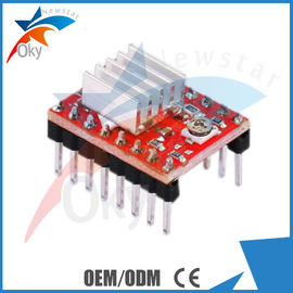 Módulo del conductor del motor de pasos de StepStick A4988 del disipador de calor para Arduino 3D Priner