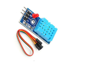 Temperatura DHT11 y módulo del sensor de la humedad con el LED con una salida calibrada de la señal numérica