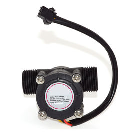 agua de effecto hall YF-S201 del sensor de la corriente del control del flujómetro del 1/2”