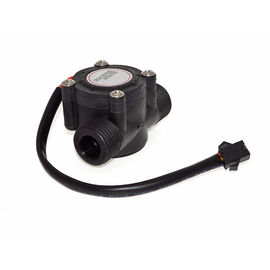 agua de effecto hall YF-S201 del sensor de la corriente del control del flujómetro del 1/2”