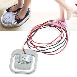 Metal el sensor de la célula de carga del cuerpo de la talla 50KG de 34mmX34m m que pesa el semipuente de la tensión de la resistencia del sensor