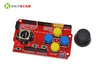Tablero de regulador rojo de Arduino de la extensión del escudo V1.A de la palanca de mando del juego para el proyecto electrónico de la robótica