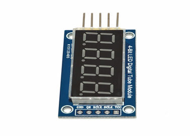 TM1637 componentes electrónicos, indicador digital de 4 pedazos LED para Arduino