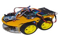 Bluetooth inteligente que sigue el coche elegante del robot de la evitación del obstáculo con el LCD