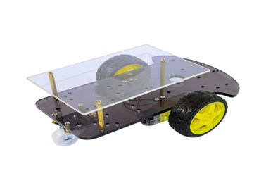 Línea de 2 capas que remonta el robot del coche de Arduino, dos equipos elegantes del coche de la impulsión de la rueda
