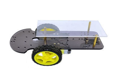 Línea de 2 capas que remonta el robot del coche de Arduino, dos equipos elegantes del coche de la impulsión de la rueda