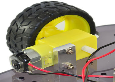 Línea de 2 capas que remonta el robot del coche de Arduino, dos equipos elegantes del coche de la impulsión de la rueda