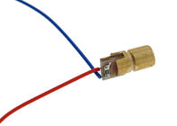 Componentes electrónicos de DC 5V, módulo del diodo láser 650nm con el tubo principal de cobre rojo