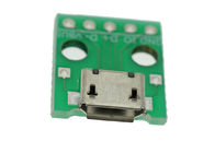 módulo USB micro del sensor del Pin Arduino de 2.54m m para sumergir A femenino del zócalo con el tablero de adaptador que suelda