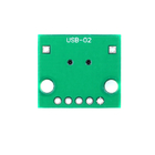 Módulo electrónico USB del sensor de Arduino PARA SUMERGIR adaptador principal micro del remiendo 5P 2.54m m del USB el mini
