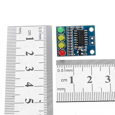 luces LED a bordo del indicador de la batería del módulo de indicador llano de la batería 12V 4