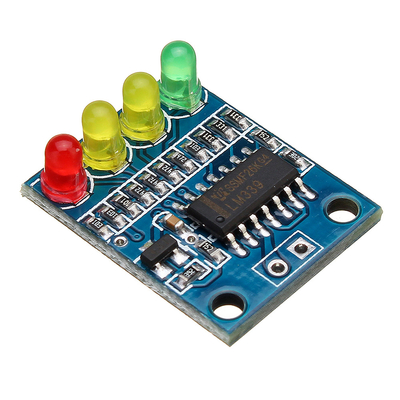 luces LED a bordo del indicador de la batería del módulo de indicador llano de la batería 12V 4