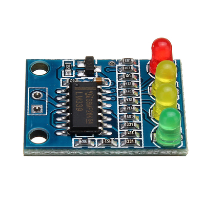 luces LED a bordo del indicador de la batería del módulo de indicador llano de la batería 12V 4