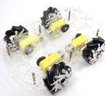Robot de la rueda de Mecanum del metal del diámetro 65M M para el coche elegante