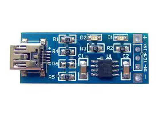 Mini módulo de poder de carga de la batería de litio del USB TP4056 1A para Arduino