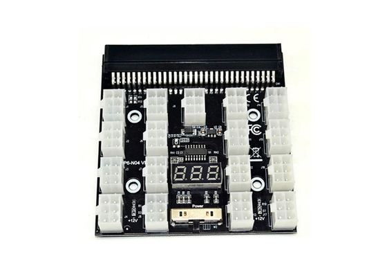 ATX 17x 6 Pin Power Supply Breakout Board 12V para Ethereum