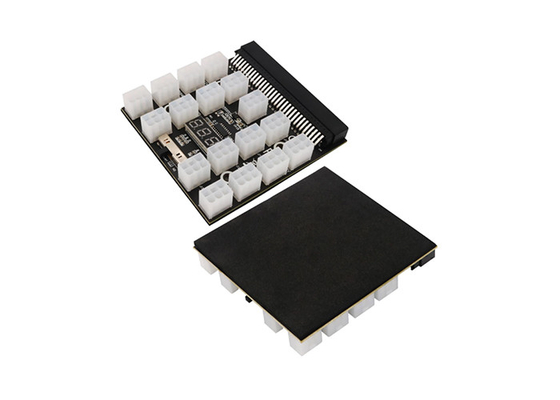 ATX 17x 6 Pin Power Supply Breakout Board 12V para Ethereum