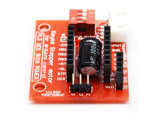 Tablero de extensión del panel de control A4988 del conductor del motor de pasos DRV8825 para Arduino