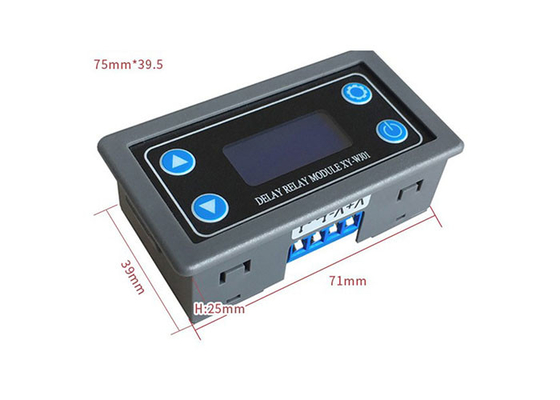 Columnas de Ith LCD dos del módulo de retransmisión del contador de tiempo del retraso del interruptor del circuito que miden el tiempo