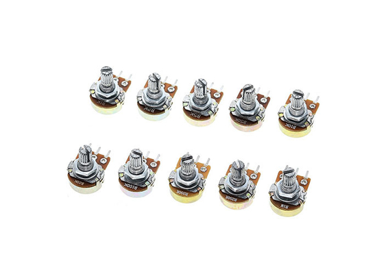 potenciómetro Kit Rotary B1K 2K 5K 10K 20K 50K 100K 500K de la forma cónica del 1M 15m m