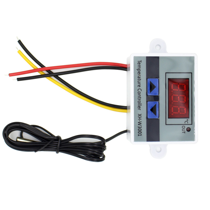 Regulador de temperatura XH-W3001 para el sensor de calefacción de enfriamiento del termóstato NTC del interruptor de la incubadora