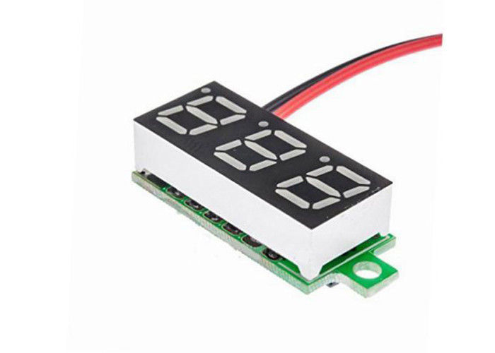 0,28&quot; tamaño pequeño voltaje del voltímetro de Digitaces del módulo del sensor de DC 2.5-30V Arduino LED